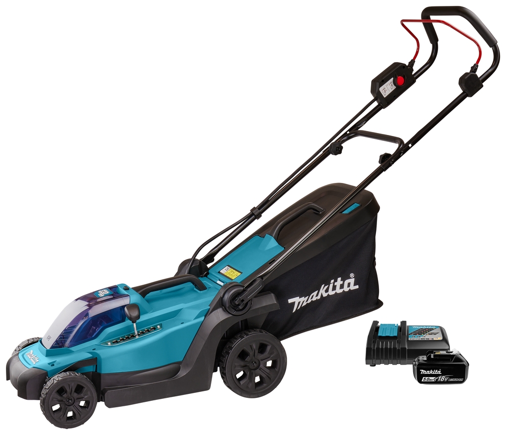 Makita DLM330RT Cordless lawnmower 33 cm 18 Volt 5.0Ah Li-Ion